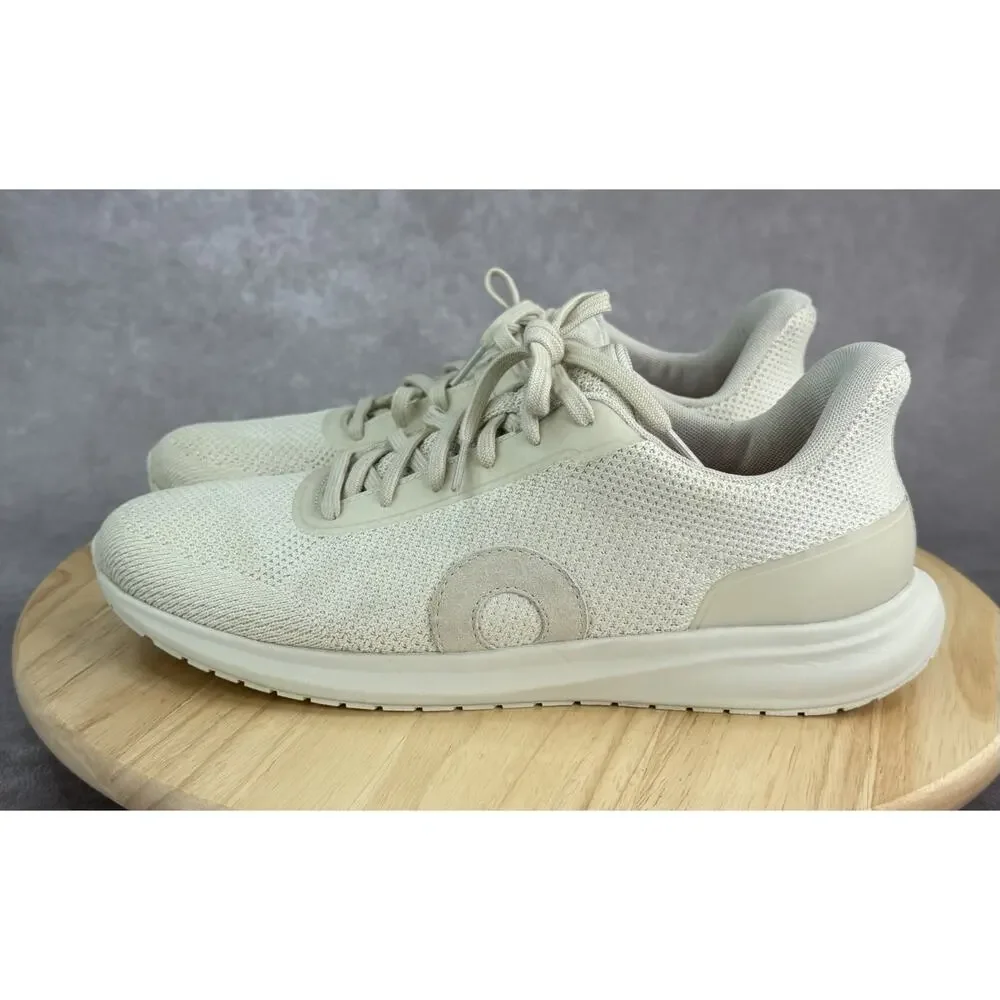 Oliver Cabell “Step 1” Low Top Sneakers Cream Beige Men Size 9